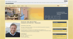 Desktop Screenshot of dr-ditter.de